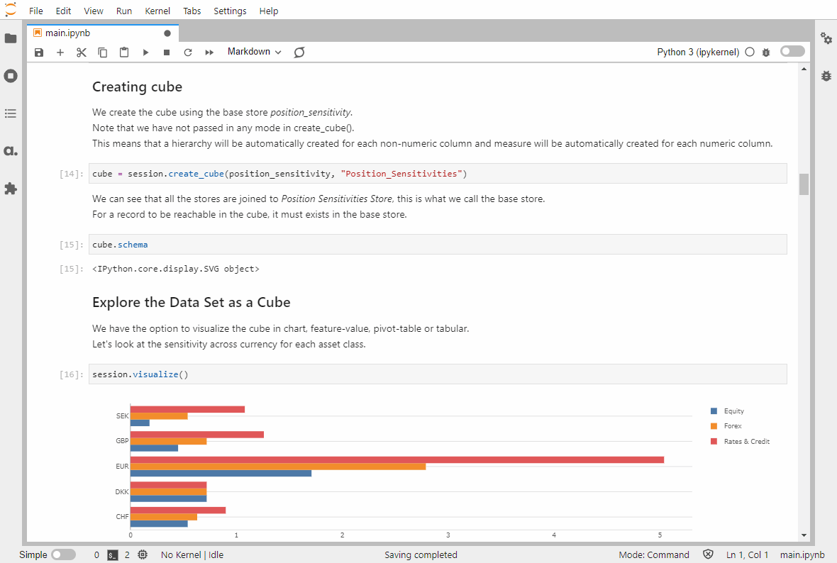 Storytelling in Jupyter notebook with Atoti